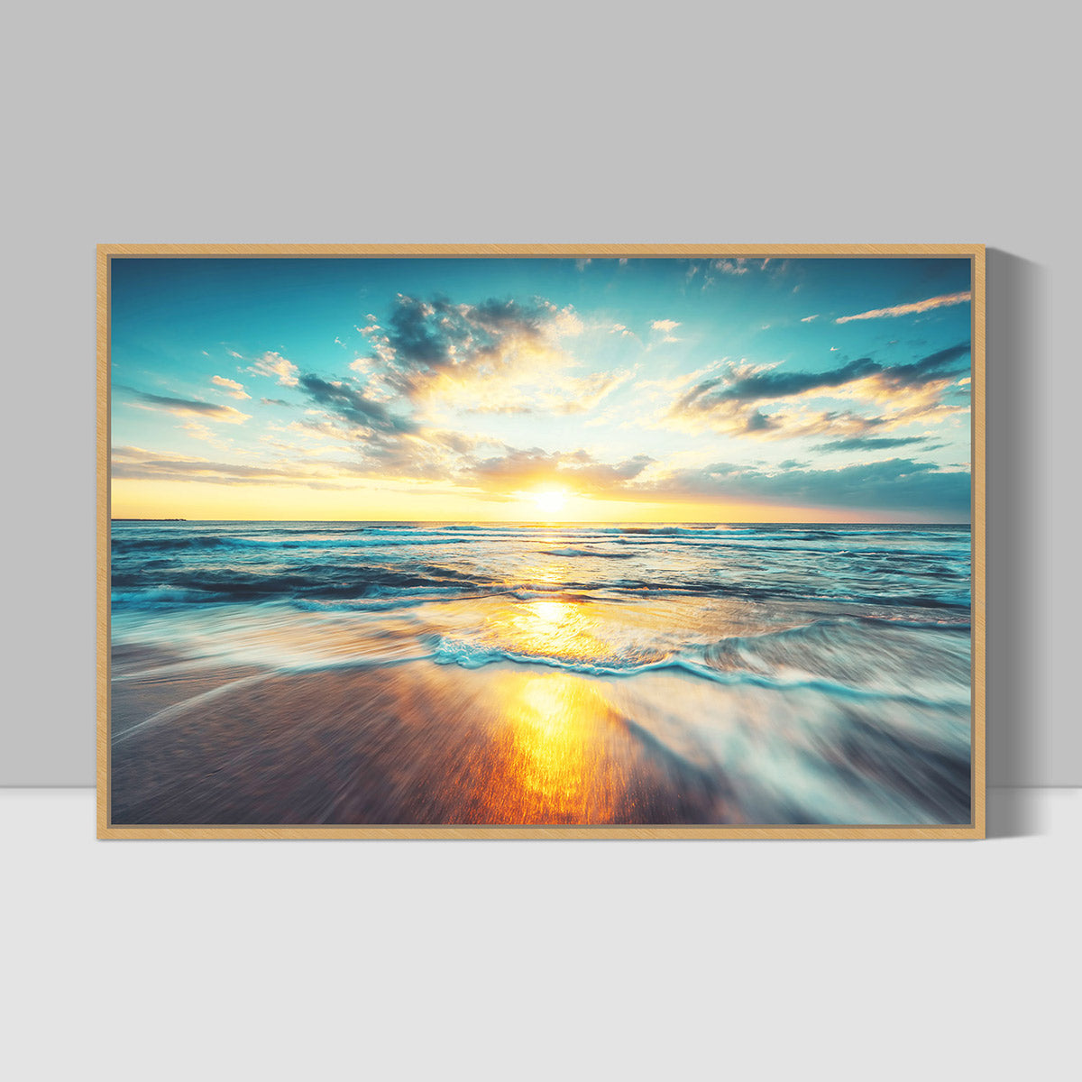 Cloudscape Over The Sea Sunrise – Zokis Canvas Art