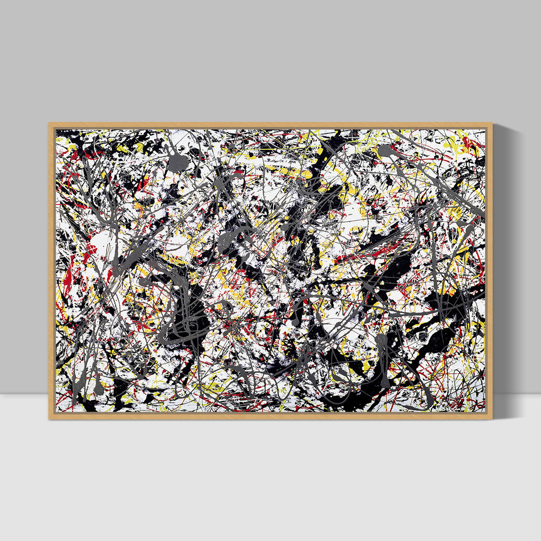 Silver over Black, White, Yellow and Red, 1948 by Jackson Pollock