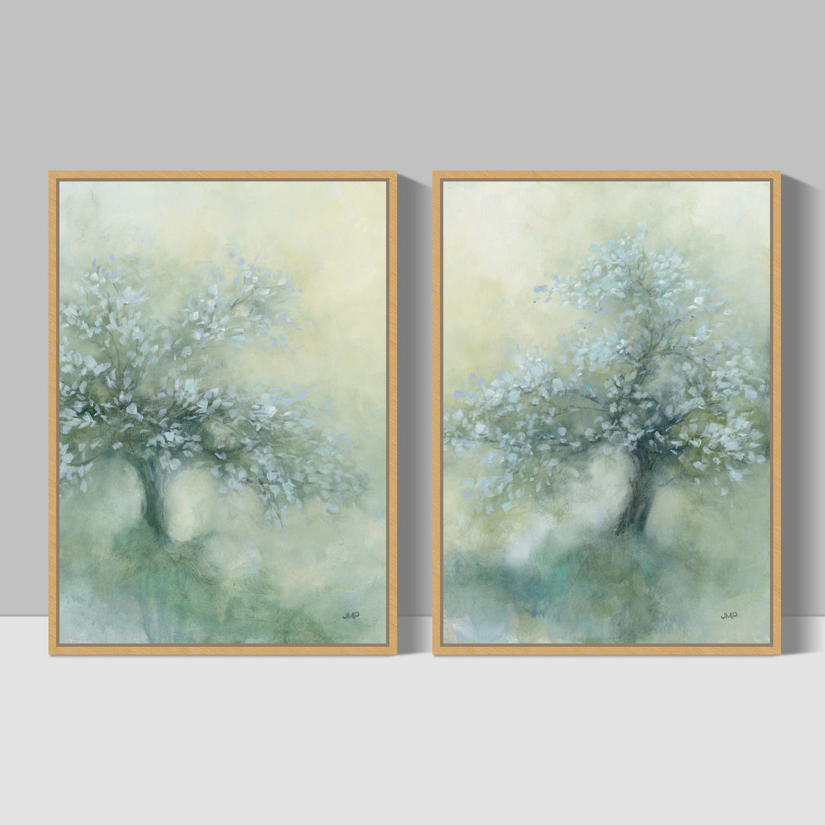 Subtle Tree, Art Duo, by Julia Purinton – Zokis Canvas Art