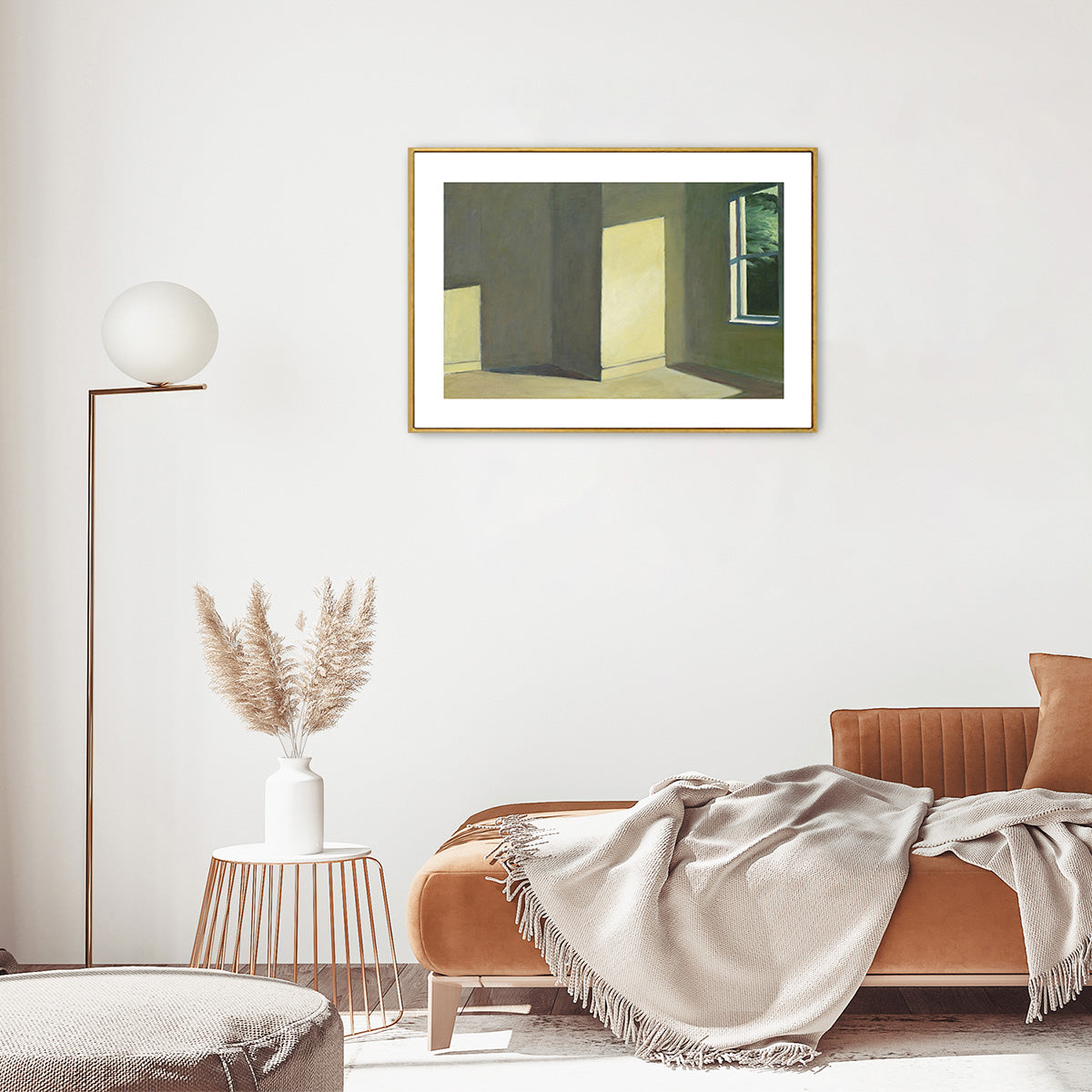 Sun in an Empty Room, 1963 by Edward Hopper – Zokis Canvas Art