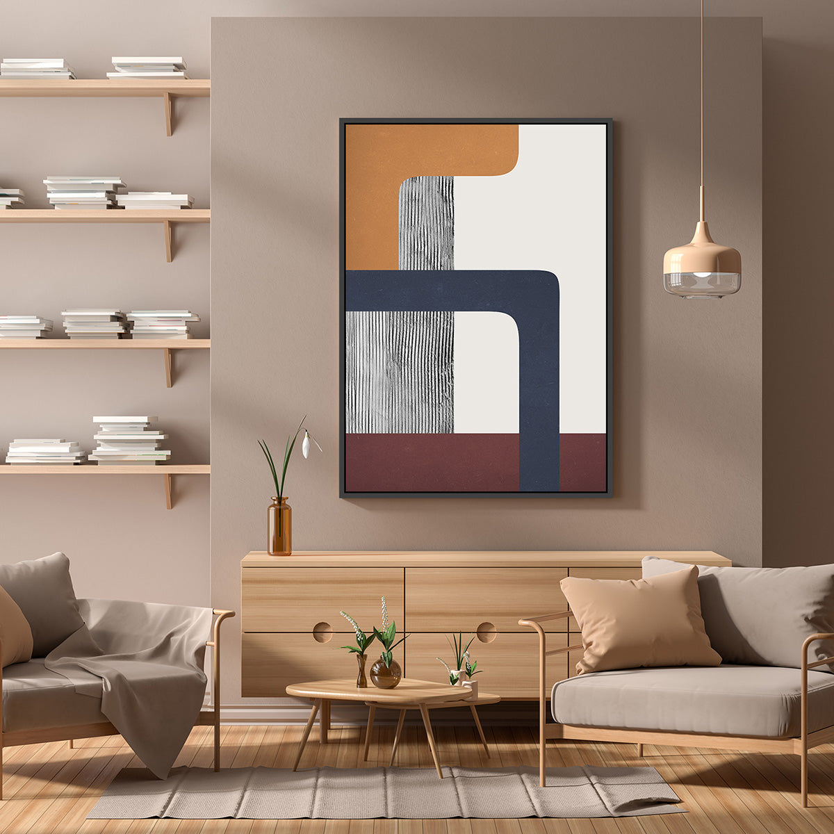 Acoustic | Abstract Art – Zokis Canvas Art